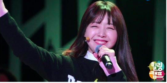 Minah de Girl’s Day llora durante su actuación en el último episodio de “Healing Camp”