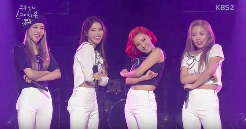 MAMAMOO realiza épica presentación con canciones de otros grupos femeninos en “Yoo Hee Yeol’s Sketchbook”