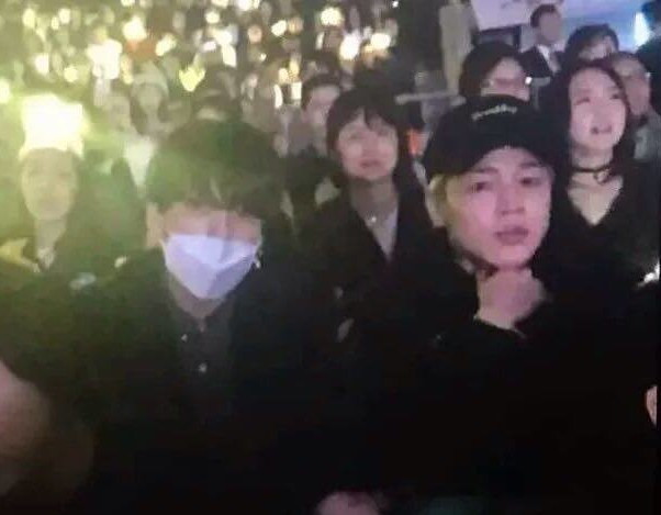 BTS, Hwang Jung Min y más celebridades, vistas en el concierto de BIGBANG