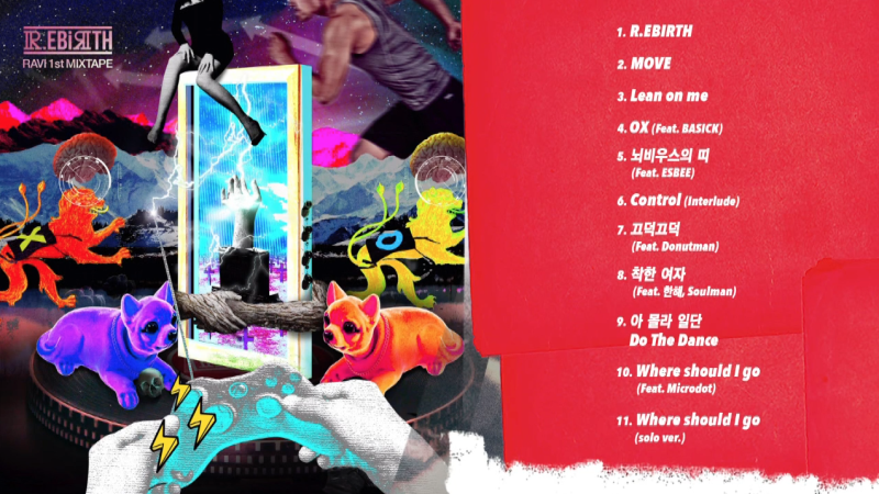 Ravi de VIXX desvela su mixtape “R.EBIRTH”