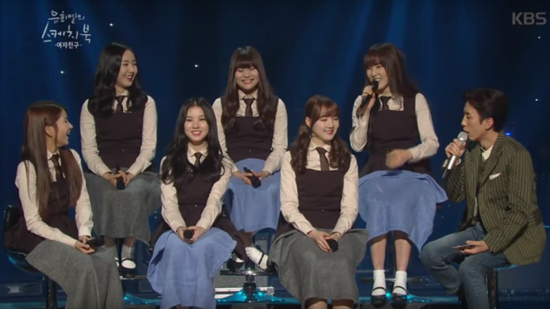 GFRIEND revela la historia detrás de su coreografía para “Me Gustas Tu” en “Yoo Hee Yeol’s Sketchbook”