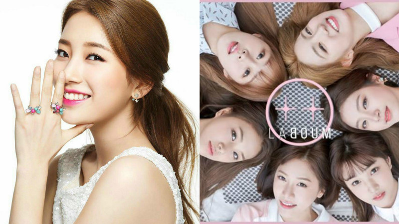 Suzy muestra un dulce apoyo por un grupo junior femenino en Instagram