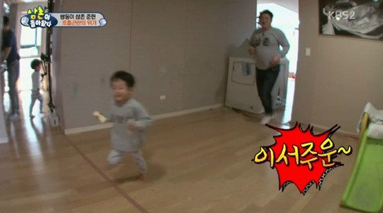 Seo Jun y Seo Eon demuestran que son un par difícil de cuidar en “The Return of Superman”