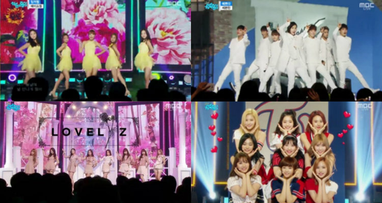 SEVENTEEN, TWICE, Lovelyz, April y más en “Music Core”