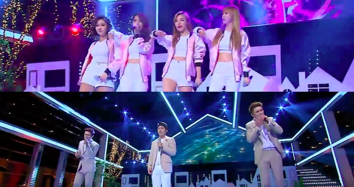 MAMAMOO se enfrenta a V.O.S en “Sugar Man”
