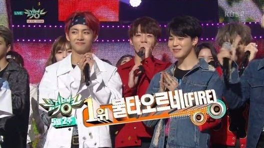 BTS consigue su segunda victoria con “Fire” en “Music Bank”