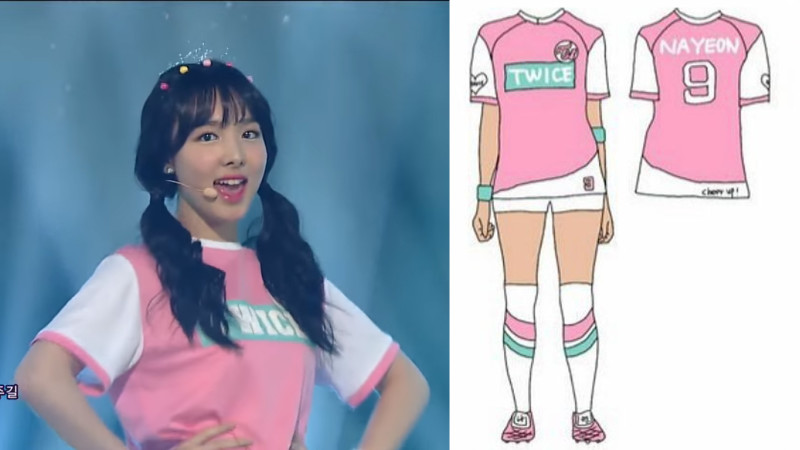 TWICE viste trajes hechos por fans en su última presentación de “Cheer Up”