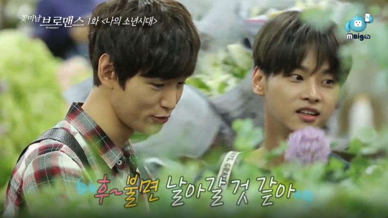 N de VIXX y Lee Won Geun se reúnen para ir a un mercado de flores en “Celebrity Bromance”