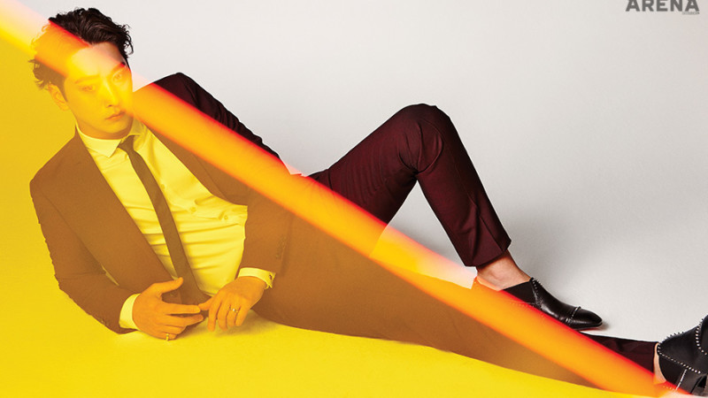 Chansung de 2PM posa para la revista Arena Homme+