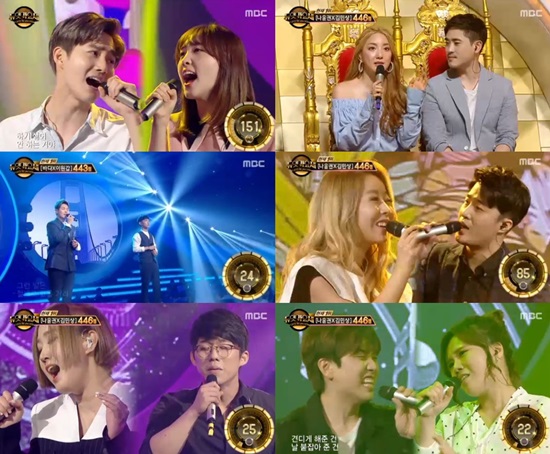 Sandeul de B1A4, So Chan Whee, Na Yoon Kwon y más se esfuerzan por ganar en “Duet Song Festival”