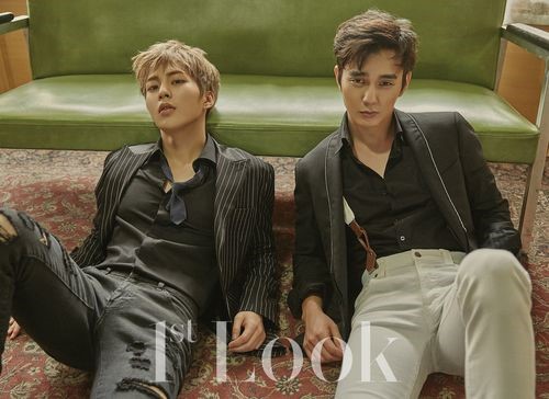 Yoo Seung Ho y Xiumin te conquistarán en el reportaje fotográfico para 1st Look