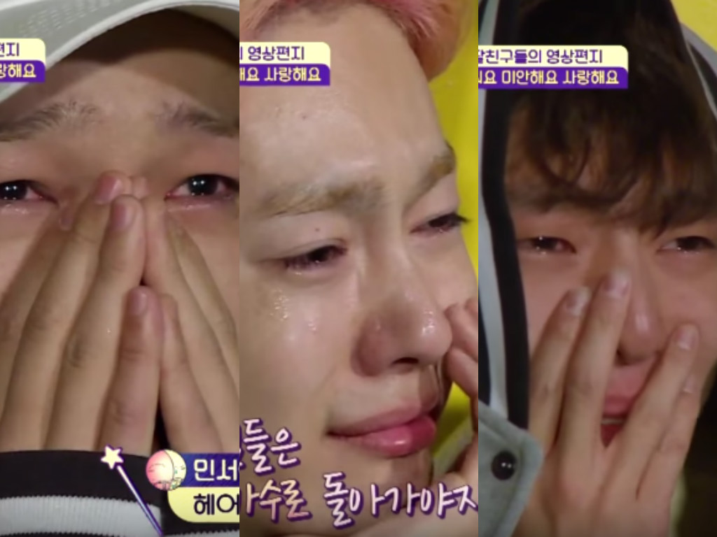 WINNER tienen una despedida muy emocional con los niños de “Half-Moon Friends”