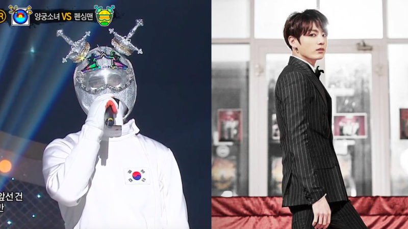 Participante de “King Of Masked Singer” que se especula es Jungkook de BTS hace su primera actuación