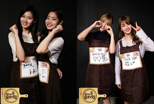 TWICE prueban su suerte convirtiéndose en chefs ídolos