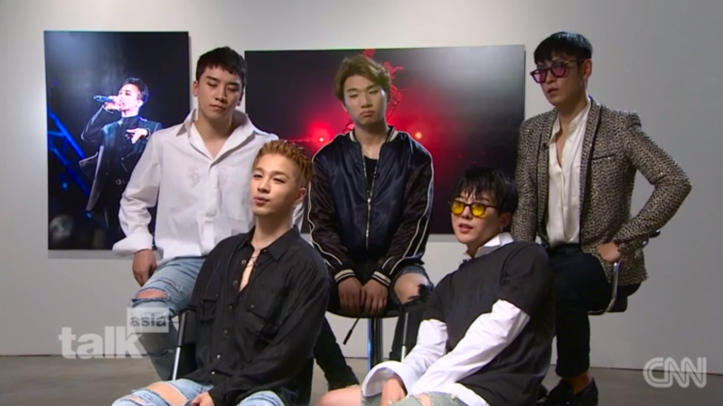Entrevista de BIGBANG con CNN: “Somos las personas más felices del mundo cuando estamos los 5 juntos”
