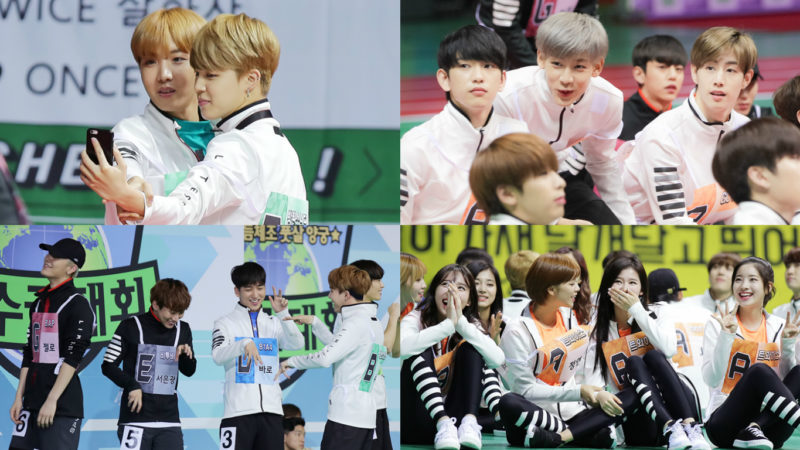 “Idol Star Athletics Championships” comparte fotos de BTS, GOT7, TWICE, MAMAMOO y más