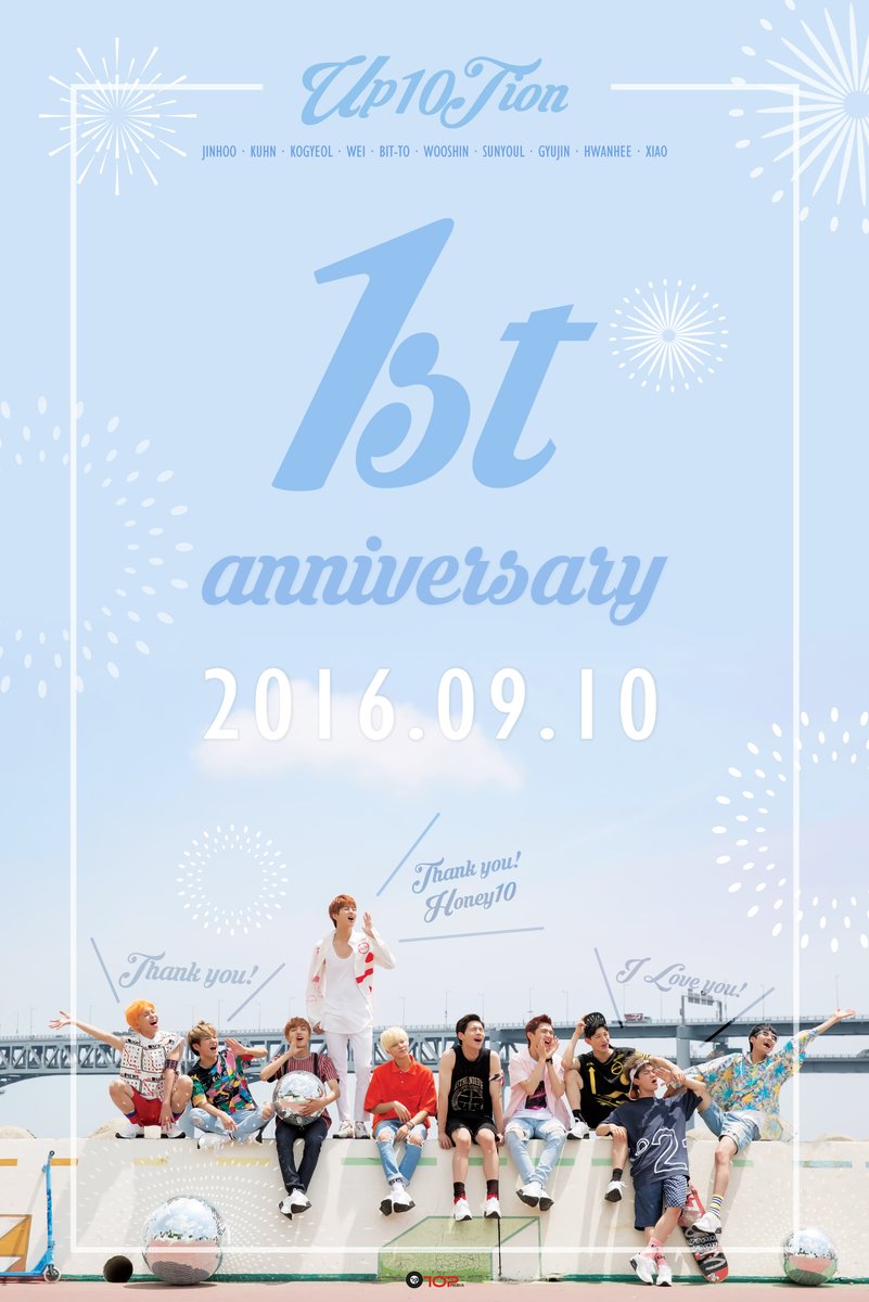 ¡UP10TION celebra su 1er aniversario de debut!