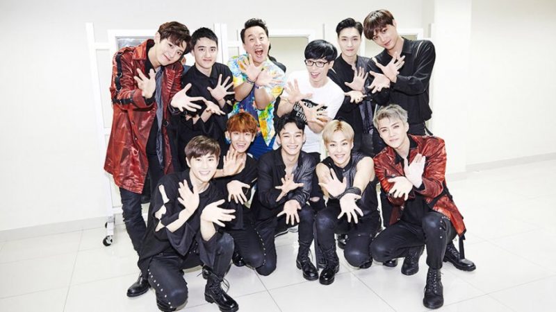 “Infinite Challenge” publica imágenes de EXO practicando con Yoo Jae Suk