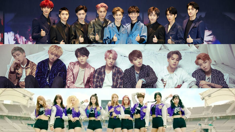 EXO, BTS, TWICE y más se presentan en el concierto Korean Music Wave