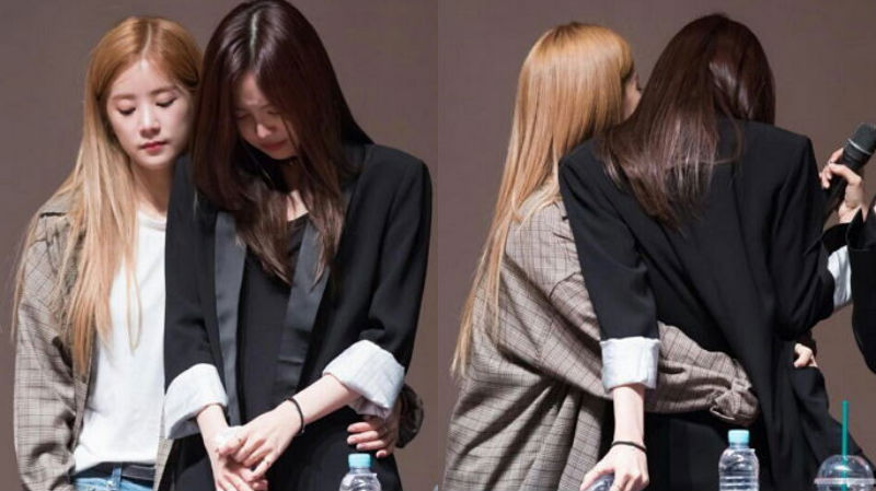 Son Naeun de Apink llora luego de escuchar los gritos alentadores de los fans