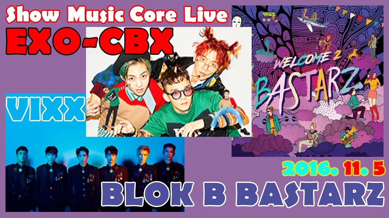 EXO-CBX, VIXX, BASTARZ, y más, actuan en “Music Core”
