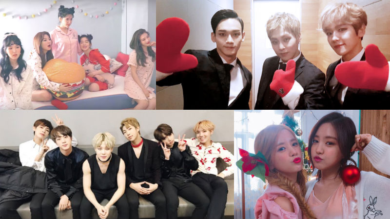 Ídolos del K-Pop comparten sus saludos festivos de fin de año