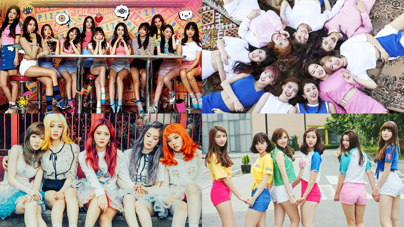 I.O.I, TWICE, Red Velvet y GFRIEND se presentarán juntas en el “2016