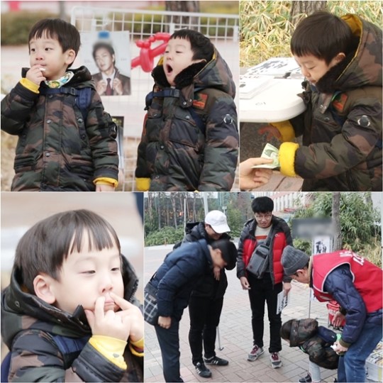 Seo Eon y Seo Jun se convierten en adorables vendedores de revistas para ayudar a personas sin hogar