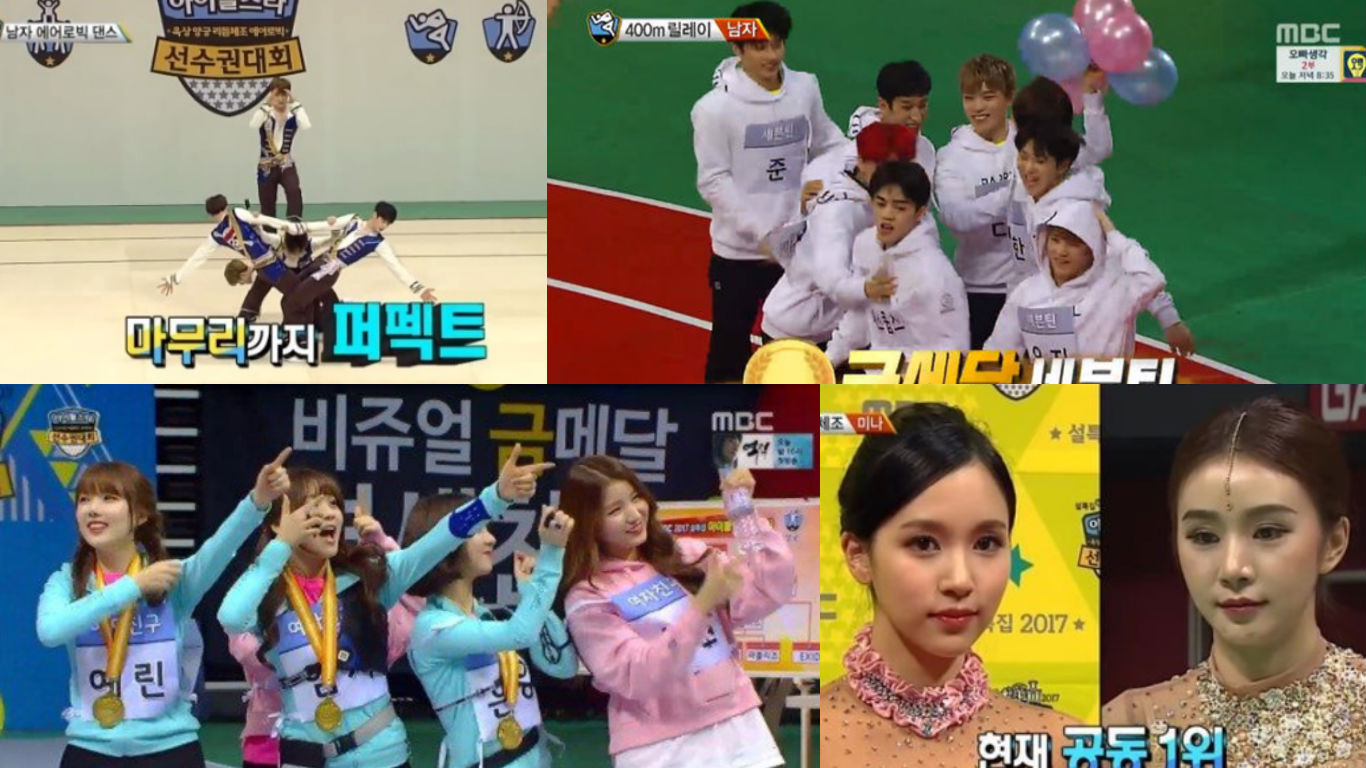 SEVENTEEN, GFRIEND y más ganan medallas de oro en los “2017 Idol Star Athletics Championships”