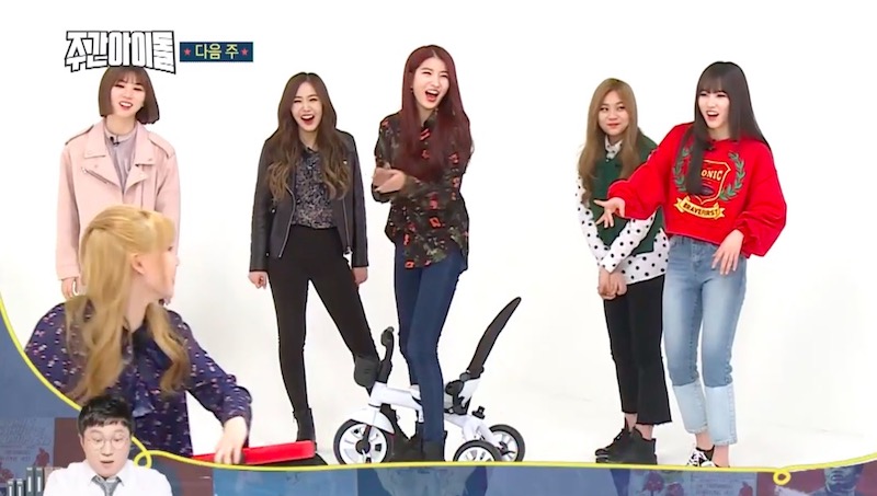 GFRIEND se divierte en adelanto para el próximo episodio de “Weekly Idol”