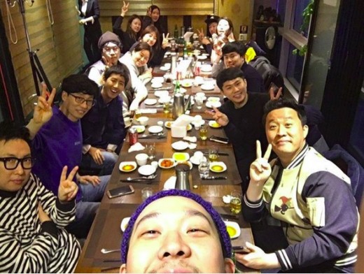 Kwanghee se reune con los miembros de “Infinite Challenge” una vez más antes de su alistamiento
