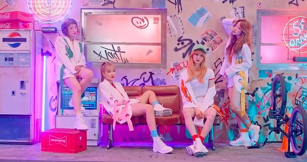 Las integrantes de EXID hablan honestamente sobre si se preocupan por las listas de música