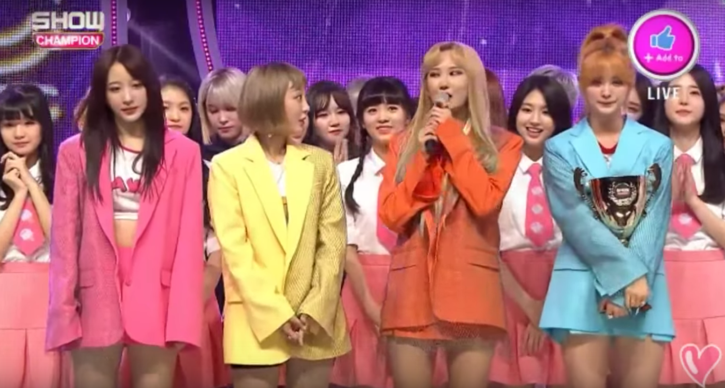 EXID obtiene segunda victoria con “Night Rather Than Day” en “Show Champion” – Presentaciones de Gong Minzy, MONSTA X, LABOUM y más