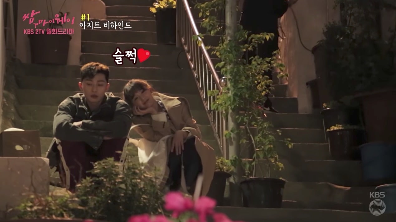 Park Seo Joon y Kim Ji Won se divierten en un vídeo tras las cámaras de “Fight My Way”