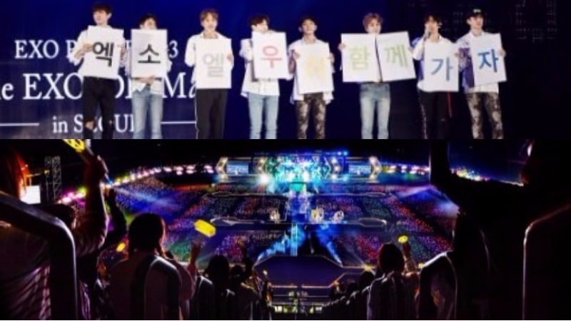 Los miembros de EXO comparte cómo se sienten luego de terminar su gira por lo alto en el estadio Jamshil