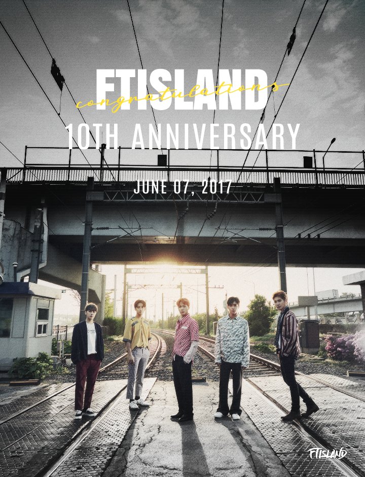 FTISLAND y sus fans celebran su décimo aniversario con lindos y sentidos mensajes