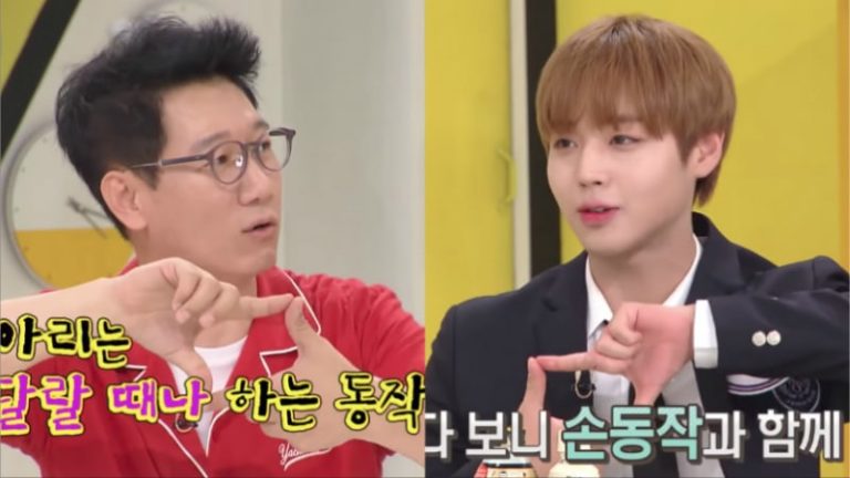 Ji Suk Jin descubre que se cruzó con Park Ji Hoon de Wanna One hace 9 años