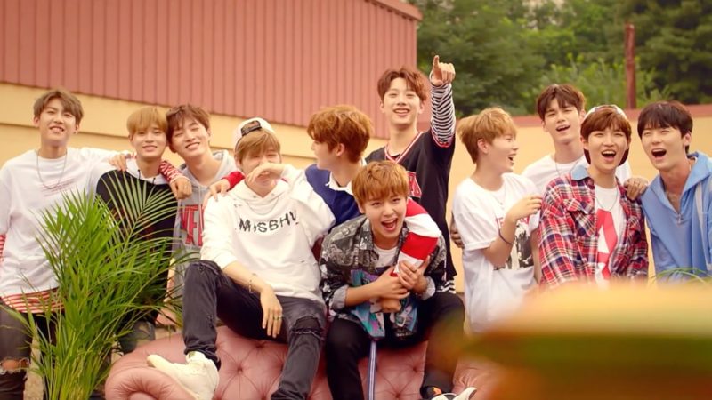 La emoción de Wanna One es contagiosa en el vídeo tras las cámaras del MV de “Energetic”