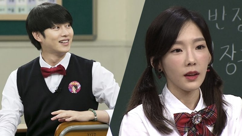 Kim Heechul explica cómo Taeyeon muestra su amor de fangirl por “Ask Us Anything”