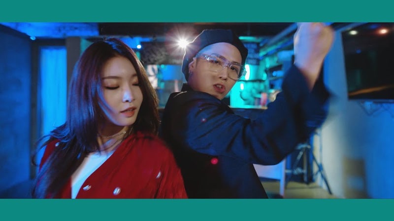 Babylon y Kim Chungha cantan “LALALA” en un nuevo MV