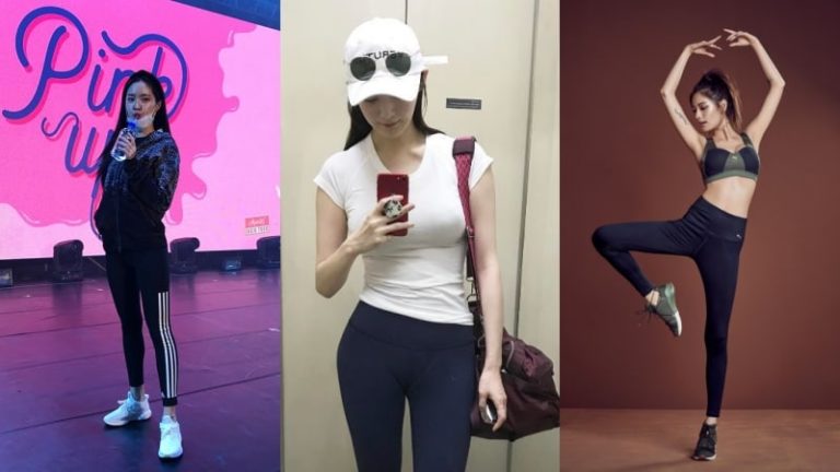 Celebridades que visten leggings a la perfección