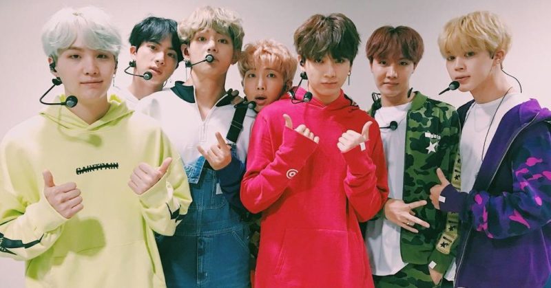 BTS aparece en la lista de US Weekly como las celebridades con más influencia en las redes sociales