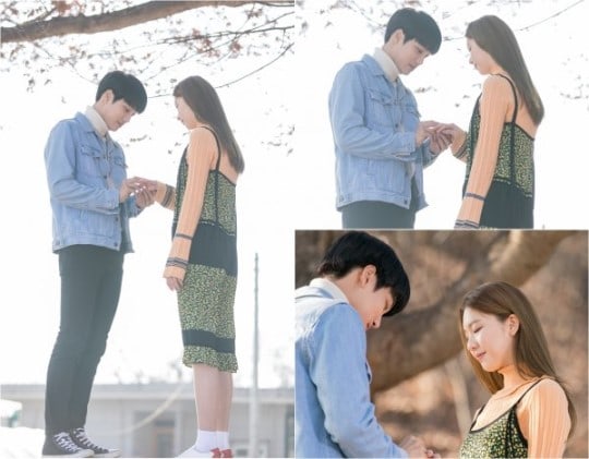 Kai de EXO le propone matrimonio a Kim Jin Kyung en nuevas imágenes para “Andante”