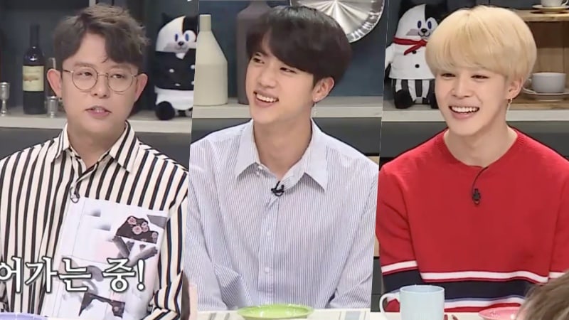 Tony Ahn de H.O.T ofrece a Jin y Jimin de BTS consejos realistas como senior en la industria