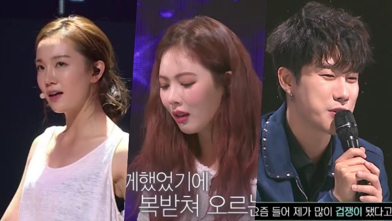 JOO canta en “The Unit” frente a sus ex-compañeros de agencia HyunA y San E