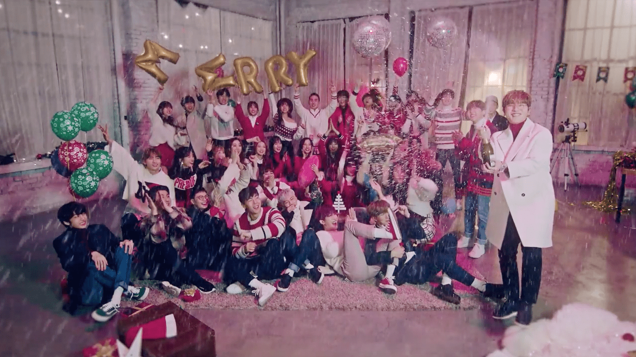 Los artistas de Starship celebran estas fechas con el MV de “Christmas Day”