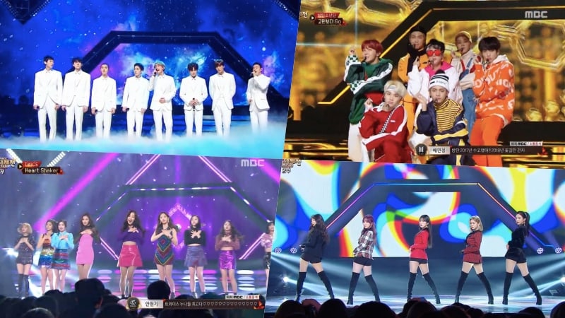 EXO, BTS, TWICE, Red Velvet y muchos más, dan la bienvenida al año nuevo con presentaciones en el “2017 MBC Gayo Daejejun”