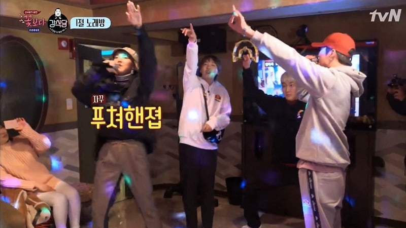 WINNER sorprende al elenco de “Kang’s Kitchen” con una actuación de karaoke apasionado de “Really Really”