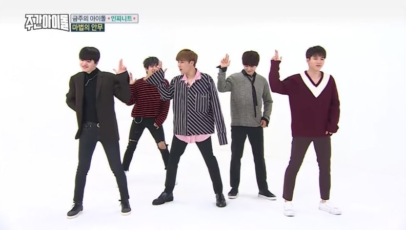 INFINITE intenta bailar “BANG BANG BANG” y “Gashina” con su propia coreografía