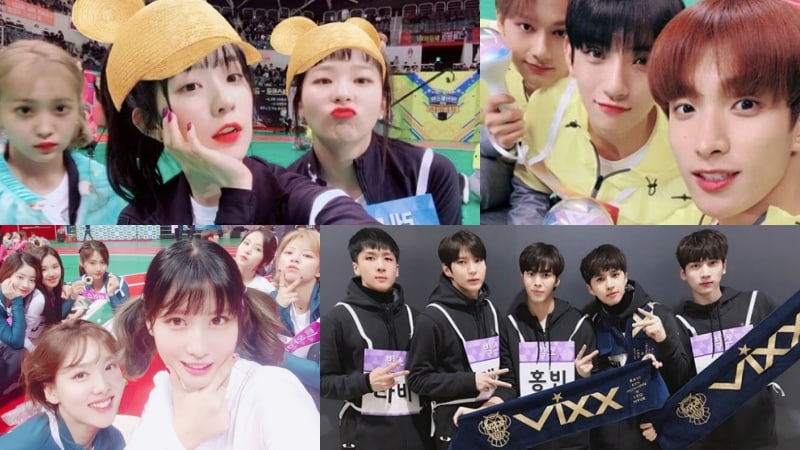 Red Velvet, SEVENTEEN, TWICE, VIXX, entre otros comparten fotos de los “2018 Idol Star Athletics Championships”